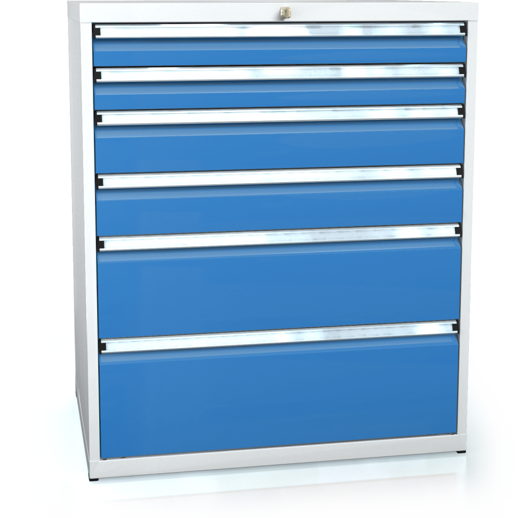 Drawer cabinet 1018 x 860 x 600 - 6x drawers